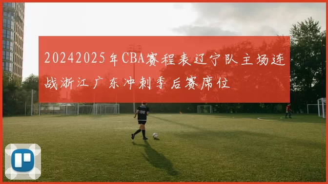 20242025年CBA赛程表辽宁队主场连战浙江广东冲刺季后赛席位